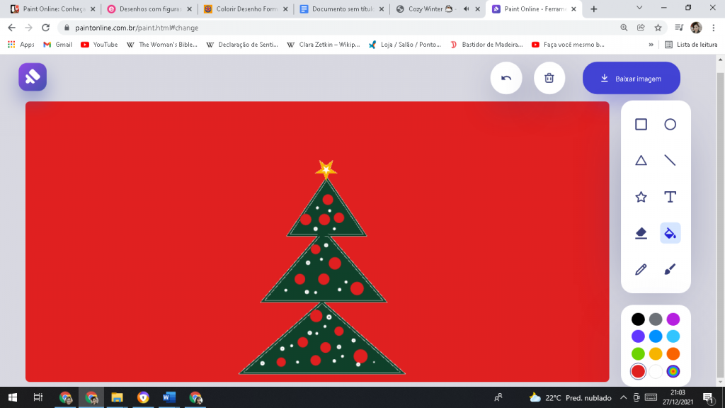 Paint Online: Conheça os desenhos mais comuns com triângulos
