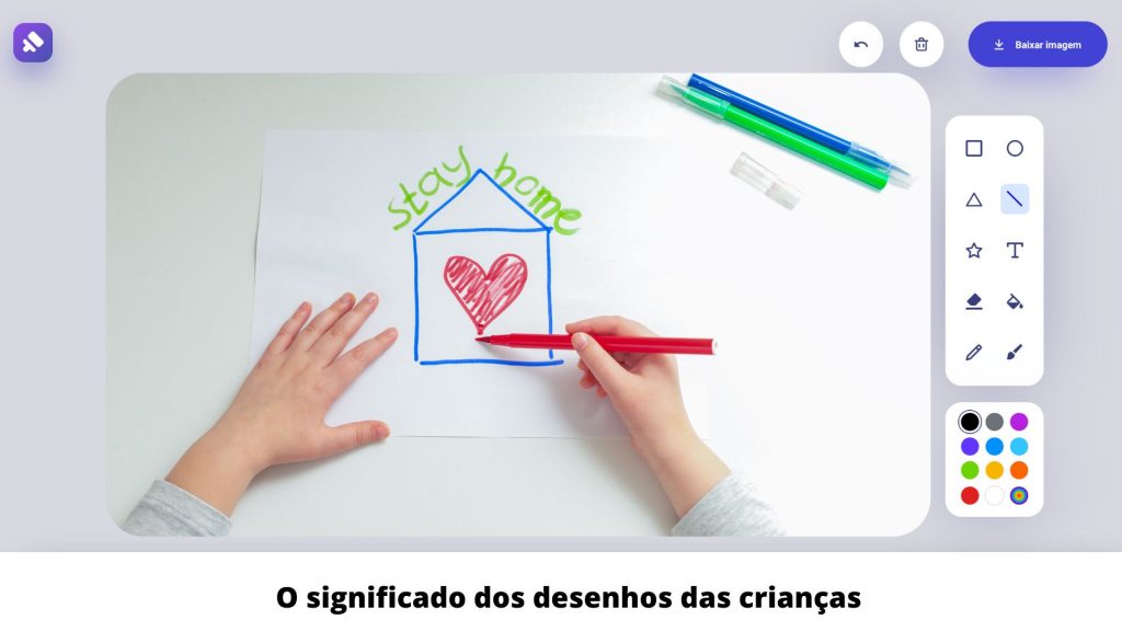 O significado dos desenhos das crianças