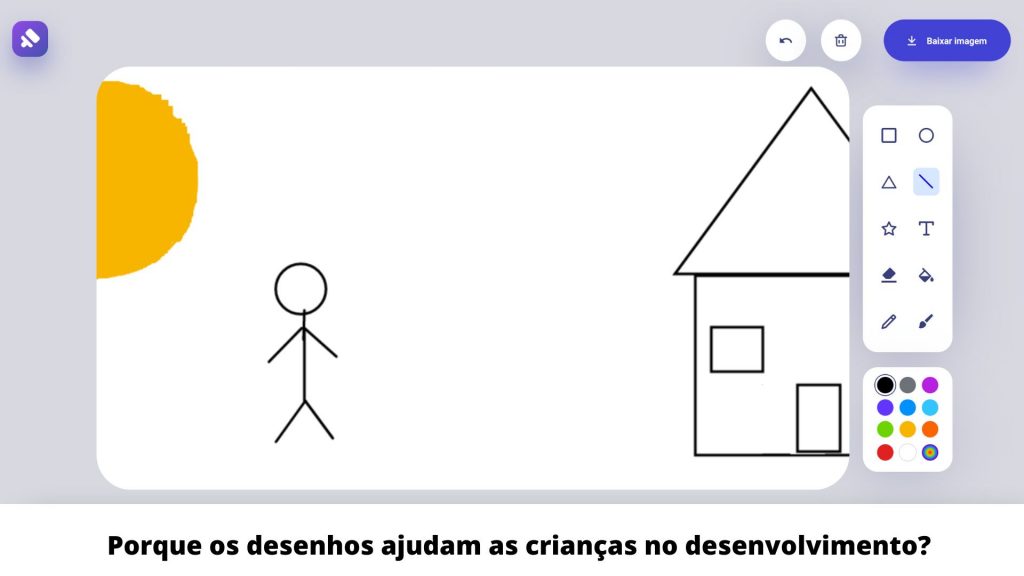 Porque os desenhos ajudam as crianças no desenvolvimento?