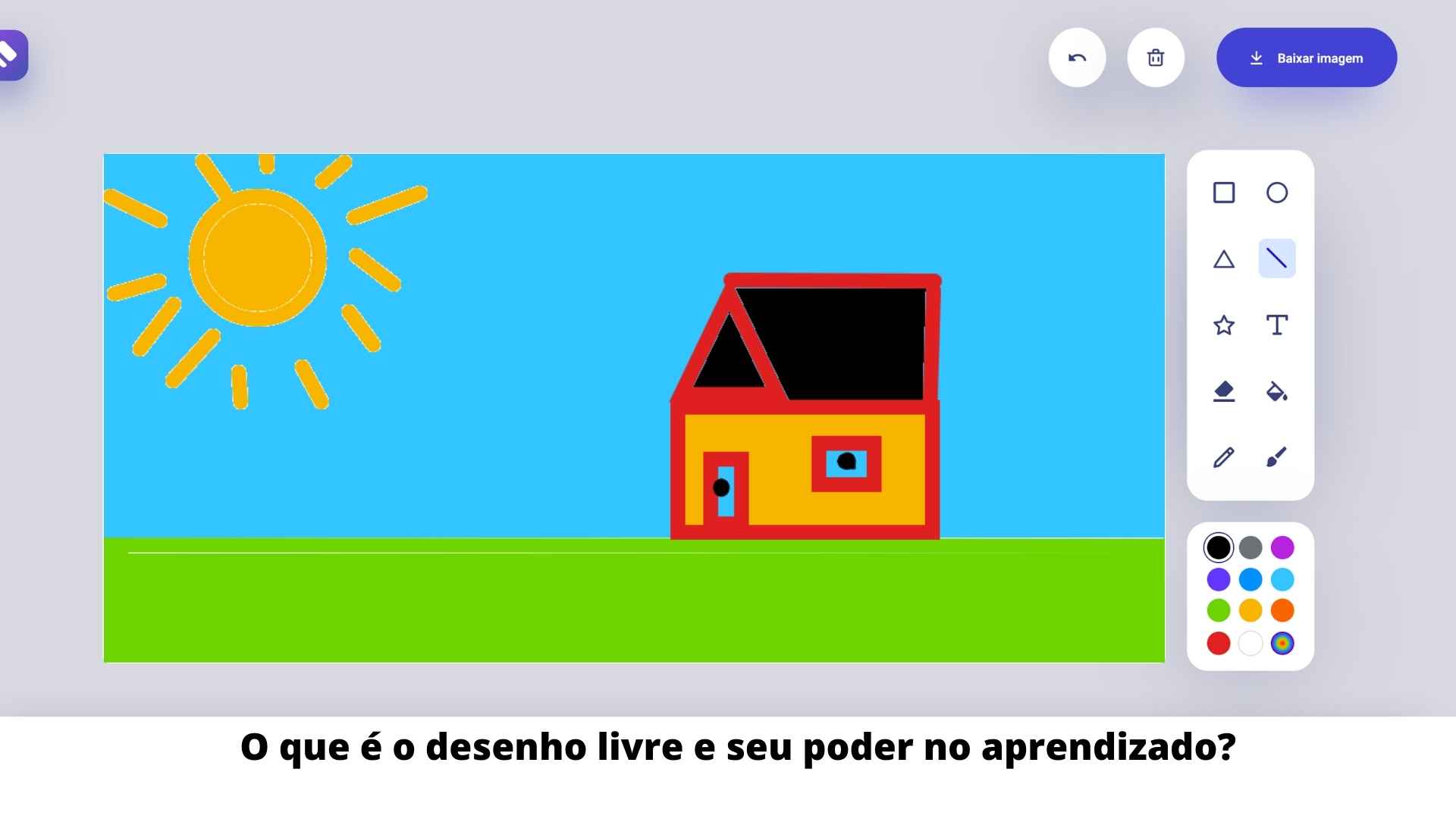 O que é o desenho livre e seu poder no aprendizado?