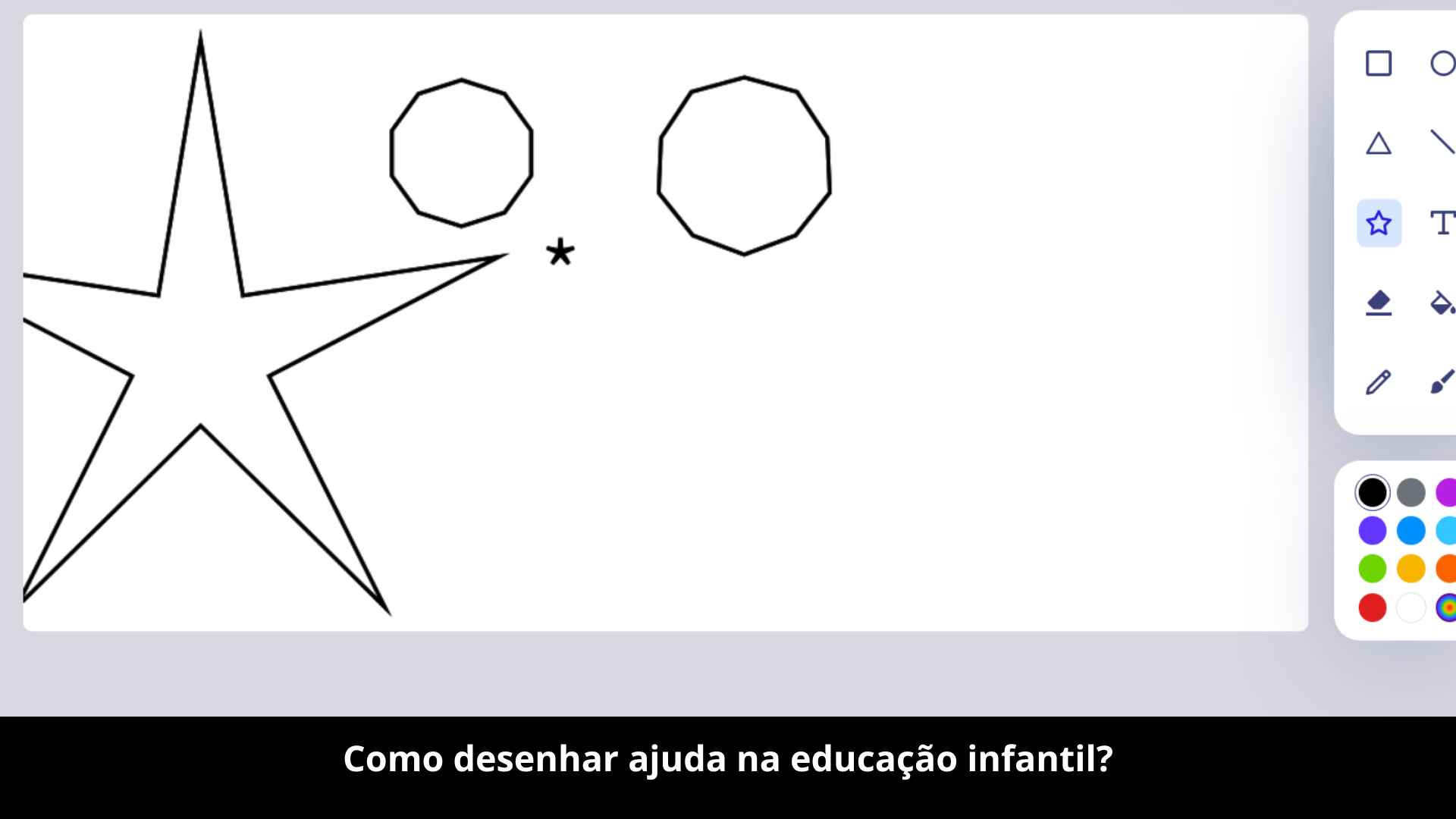 Como desenhar ajuda na educação infantil?
