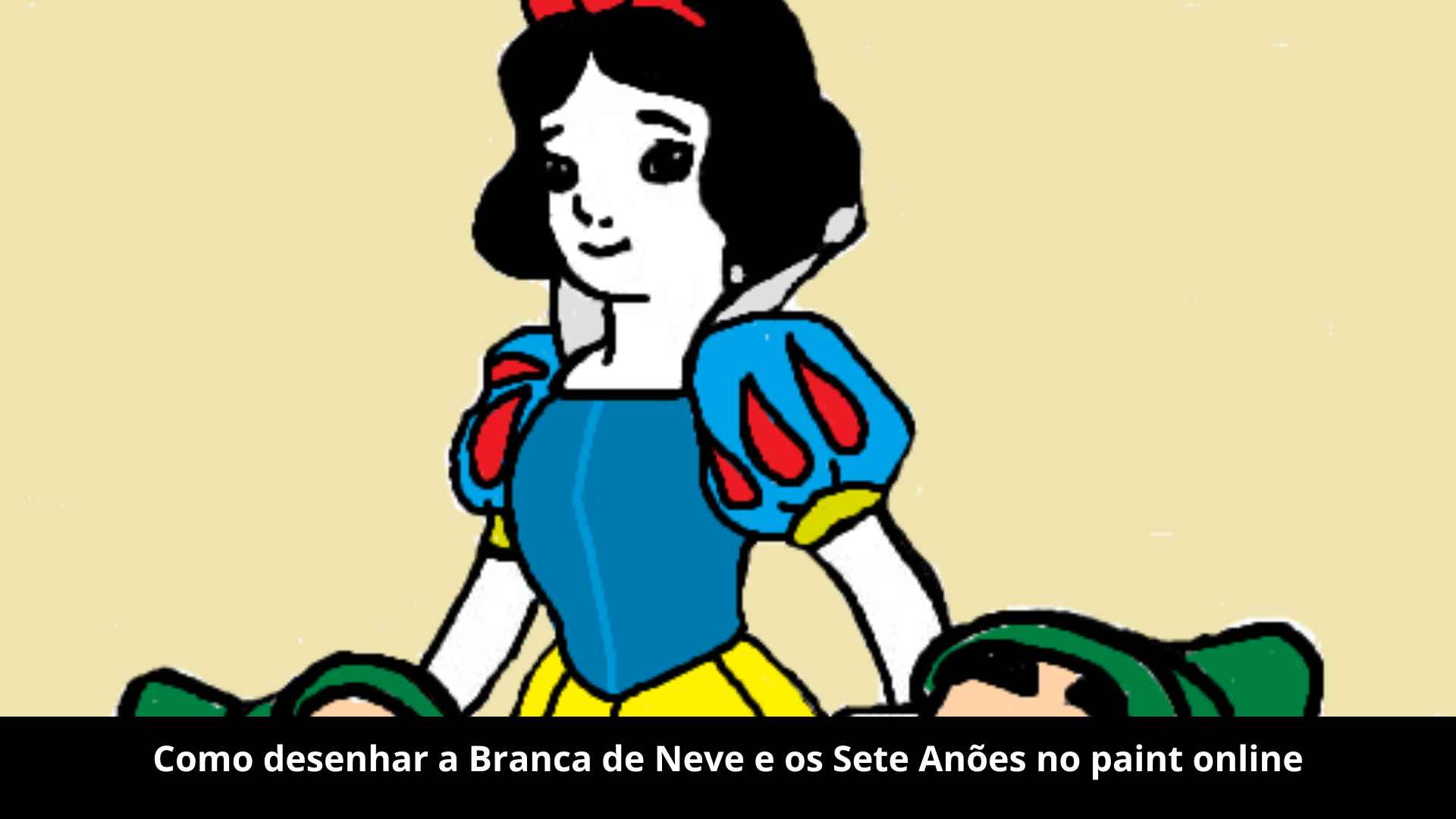 Como Desenhar A Branca De Neve E Os Sete An es No Paint Online Paint Como desenhar a branca de neve e os sete an es no paint online paint