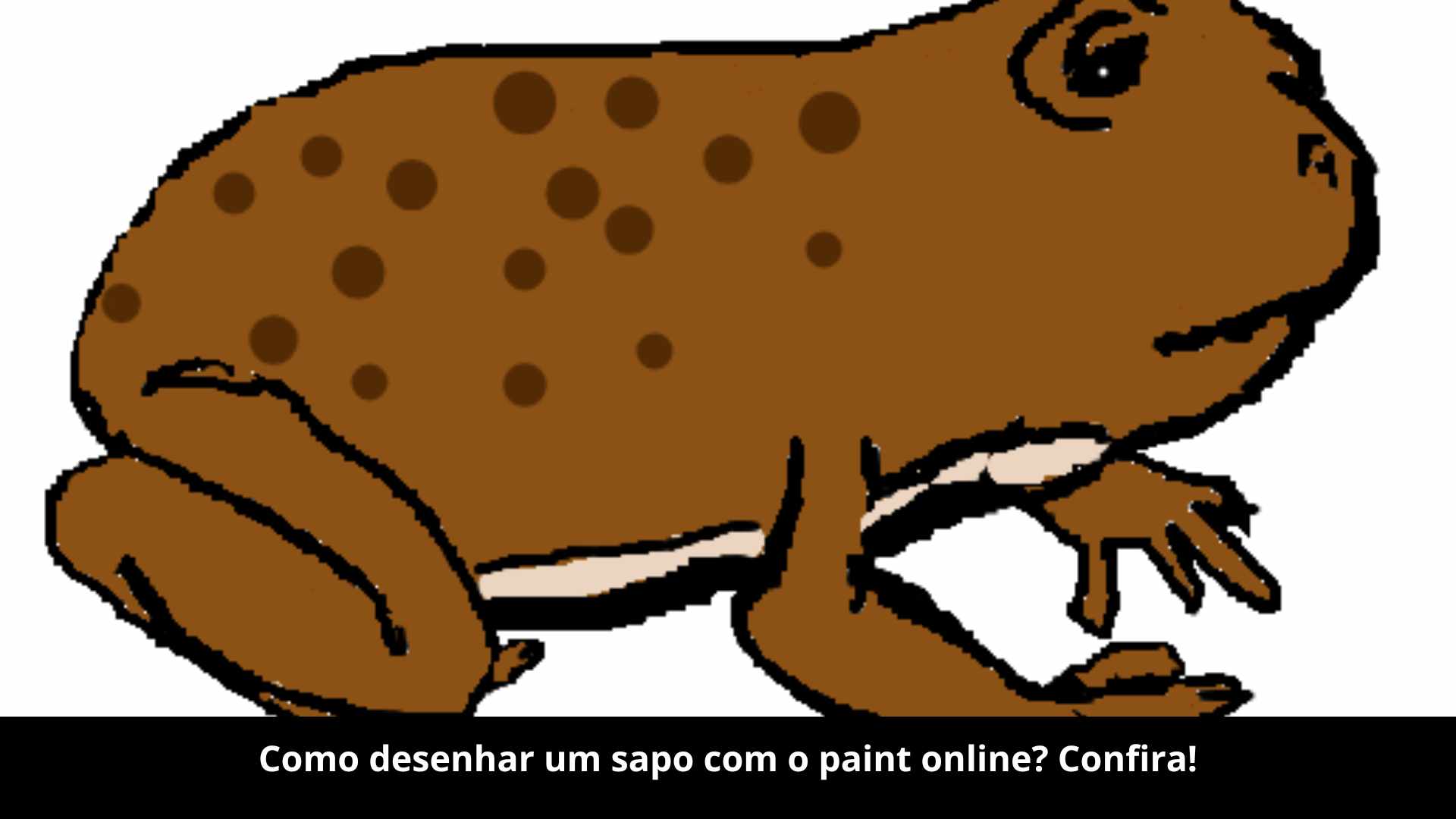 Como Desenhar Um Sapo Passo A Passo
