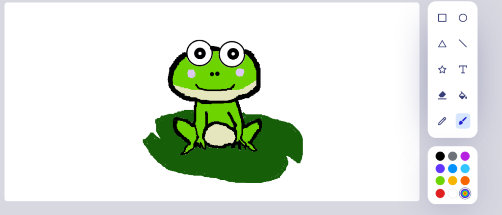 Sapo com paint online