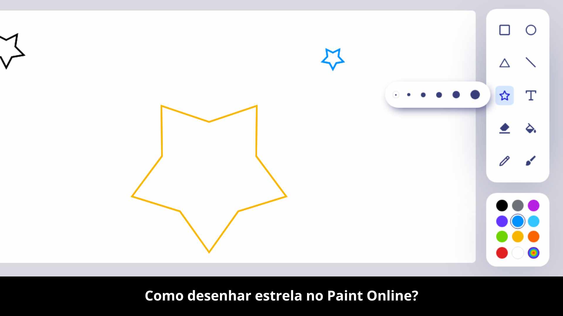 Dicas para desenhar no Paint Online